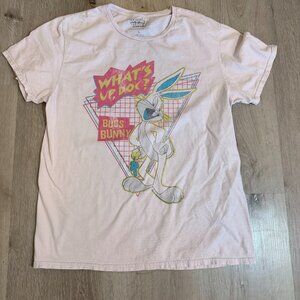 Vintage Looney Tunes Bugs Bunny "What's Up Doc?" Retro 90s Graphic T-Shirt